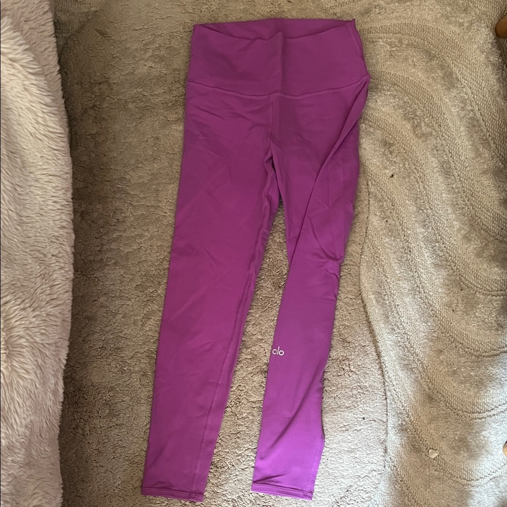 ALO Yoga Kids Vibrant Purple Leggings